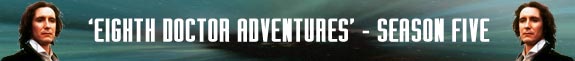 8th Dr Books season 5 Logo